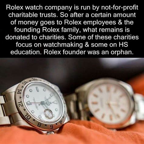 how much does rolex donate to charity|rolex charity.